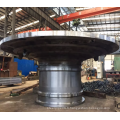 Casting en acier Ball Mill End Cover Loing